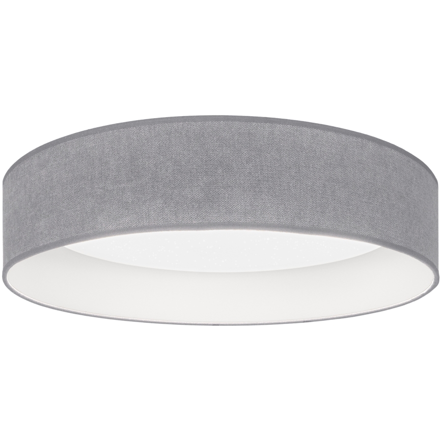 Brilagi - Plafonnier LED dimmable VELVET SMARTIX STARS LED/24W/230V 3000–6000K Ø 45 cm gris Wi‑Fi Tuya Beacon + télécommande