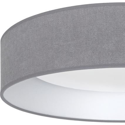 Brilagi - Plafonnier LED dimmable VELVET SMARTIX STARS LED/24W/230V 3000–6000K Ø 45 cm gris Wi‑Fi Tuya Beacon + télécommande