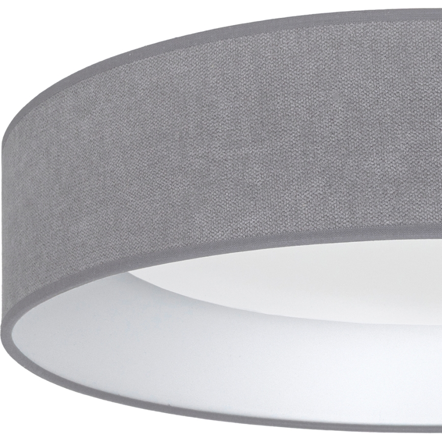 Brilagi - Plafonnier LED dimmable VELVET SMARTIX STARS LED/24W/230V 3000–6000K Ø 45 cm gris Wi‑Fi Tuya Beacon + télécommande