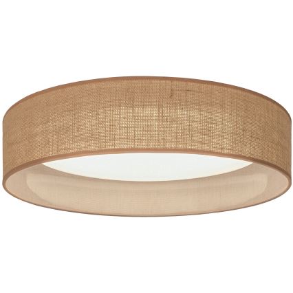 Brilagi - Plafonnier LED dimmable VELVET SMARTIX STARS LED/36W/230V 3000–6000K Ø 55 cm beige Wi-Fi Tuya Beacon + télécommande