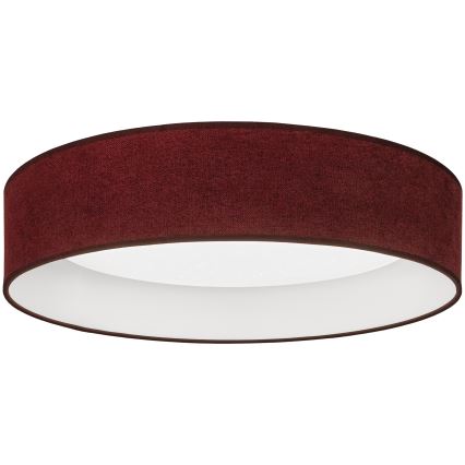 Brilagi - Plafonnier LED dimmable VELVET SMARTIX STARS LED/36W/230V 3000-6000K Ø 55 cm bordeaux Wi-Fi Tuya Beacon + télécommande
