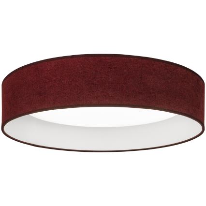 Brilagi - Plafonnier LED dimmable VELVET SMART VARI LED/24W/230V 3000-6500K Ø 45 cm bordeaux + télécommande