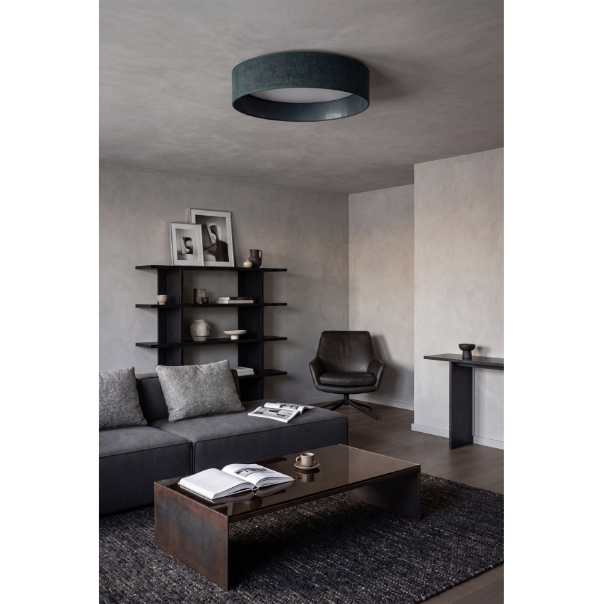 Brilagi - Plafonnier LED dimmable VELVET SMART VARI LED/24W/230V 3000–6500K Ø 45 cm vert + télécommande