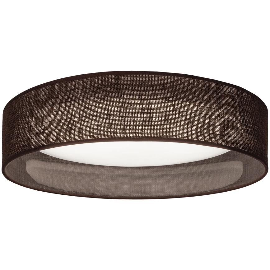 Brilagi - Plafonnier LED dimmable VELVET SMART VARI LED/36W/230V 3000-6500K Ø 55 cm marron + télécommande