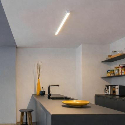 Brilagi - Plafonnier LED en saillie FULLDAY LED/10/15/20W/230V 2700/4000/6000K 60 cm blanc