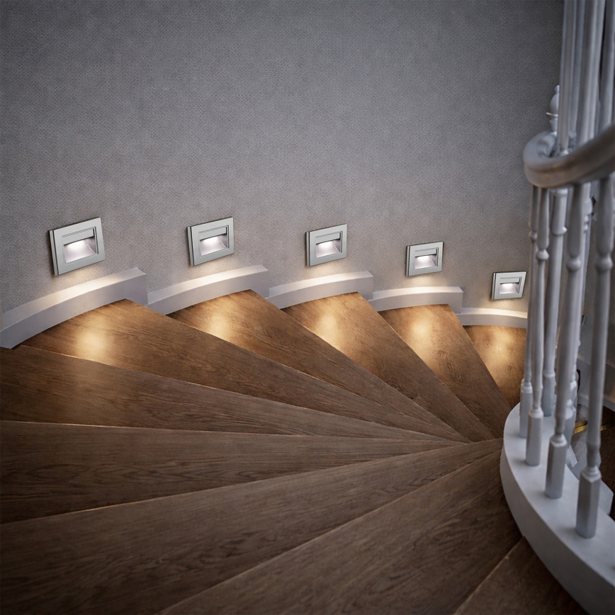 Brilagi - Luminaire LED pour escalier STEP LIGHT 1,5 W / 230 V IP44 anthracite