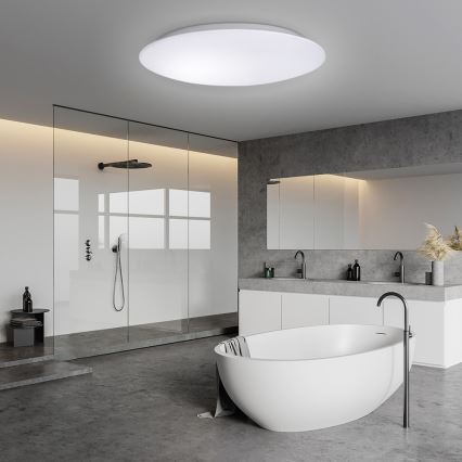 Brilagi - Plafonnier LED pour salle de bains avec détecteur VESTAS LED/45W/230V Ø 48 cm 3000K IP54
