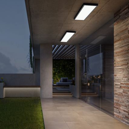 Brilagi - Plafonnier LED pour salle de bains FRAME LED/50W/230V 120x30 cm 3000/4000/6000K IP44 noir