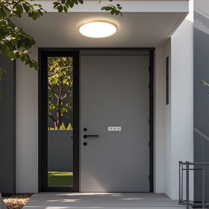 Brilagi - plafonnier LED pour salle de bains ULTRA SLIM LED/24W/230V Ø 42 cm doré IP54