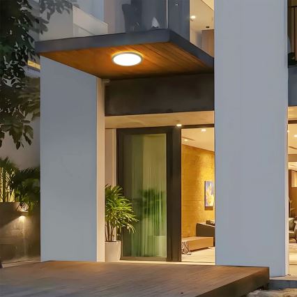 Brilagi - Plafonnier LED ULTRA SLIM pour salle de bains LED/12W/230V Ø 22,5 cm doré IP54