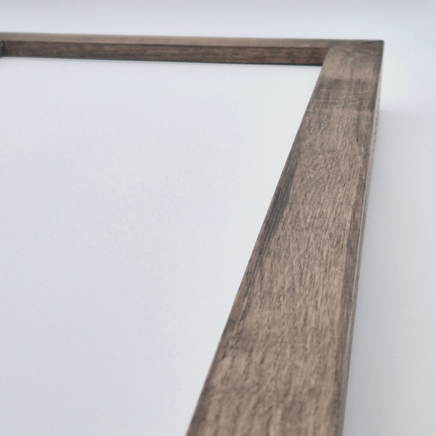 Brilagi - Plafonnier LED pour salle de bains WOODY FRAME LED/40W/230V 120x30 cm IP44 chêne/noyer