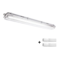 BRILAGI - Luminaire LED technique étanche à la poussière OPTIMA T8 2xG13/9W/230V 4000K IP65 67,5 cm
