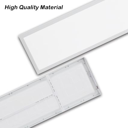 Brilagi - Plafonnier salle de bain FRAME LED/50W/230V 30x120 cm 3000/4000/6000K IP44 blanc