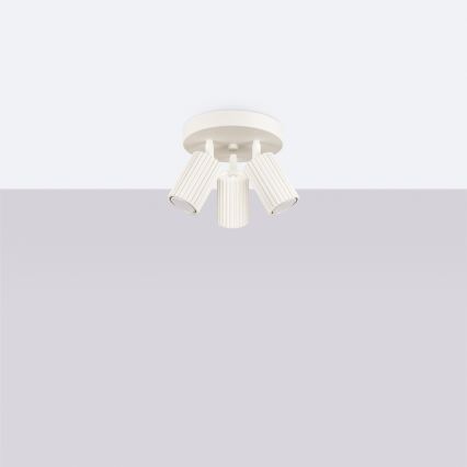 Brilagi - Luminaire spot CRESTO 3xGU10/10W/230V crème