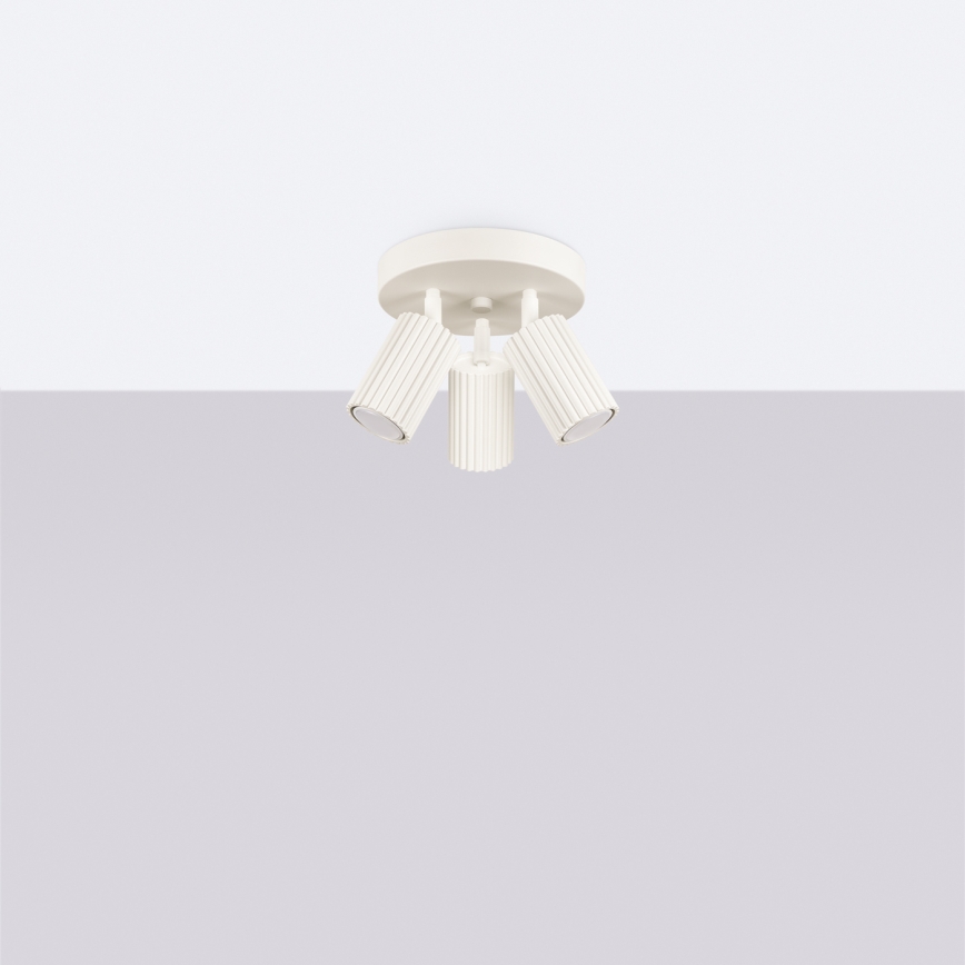 Brilagi - Luminaire spot CRESTO 3xGU10/10W/230V crème