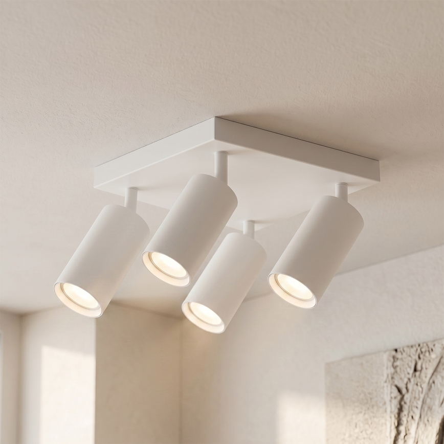 Brilagi - Luminaire spot SELE SQUARE 4x GU10/30W/230V, blanc