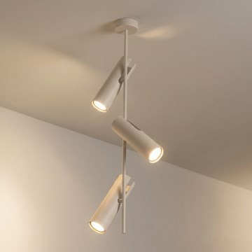 Brilagi - Luminaire sur tige BRANCH 3xGU10/30W/230V beige