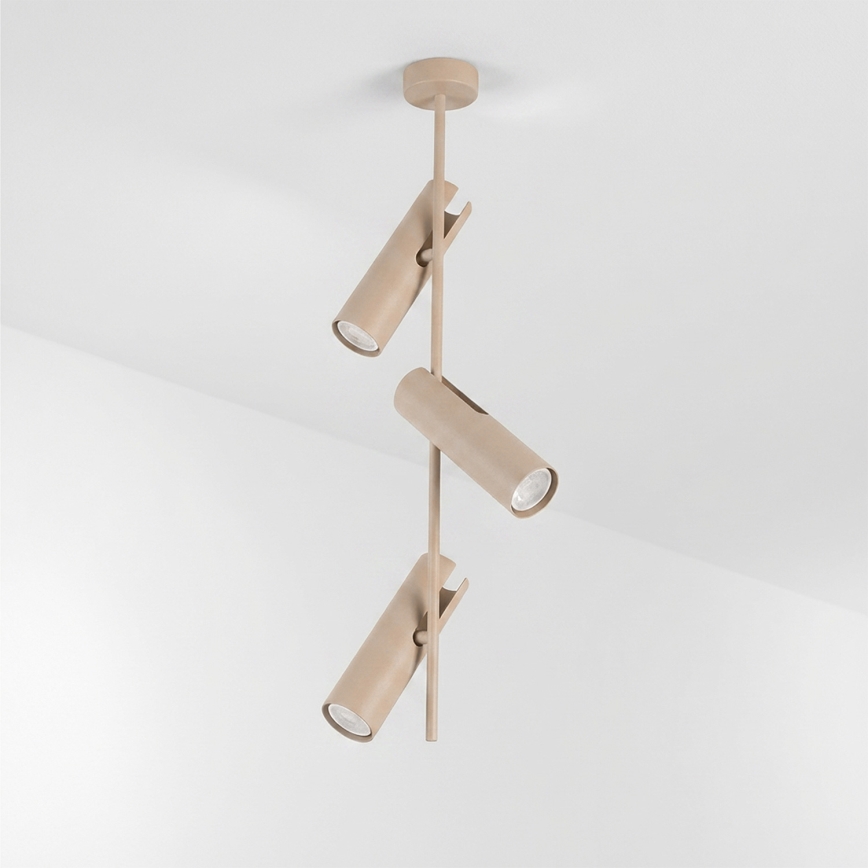 Brilagi - Luminaire sur tige BRANCH 3xGU10/30W/230V beige