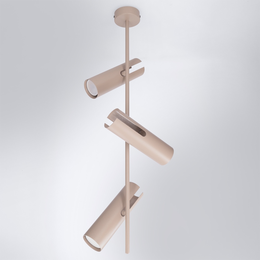 Brilagi - Luminaire sur tige BRANCH 3xGU10/30W/230V beige