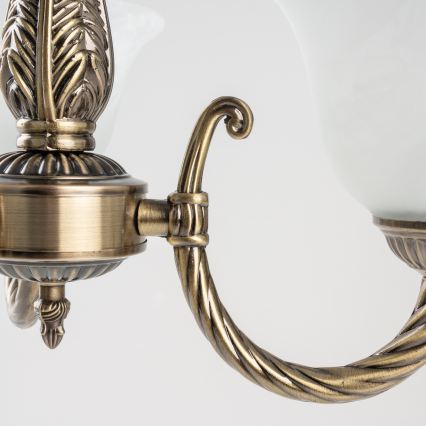 BRILAGI - Lustre à chaîne CLASSIC 3xE14/10W/230V laiton