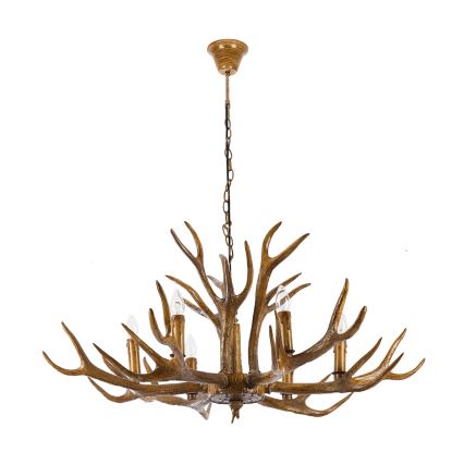 Brilagi - Lustre à chaîne DEER 6xE14/10W/230V Ø 102 cm