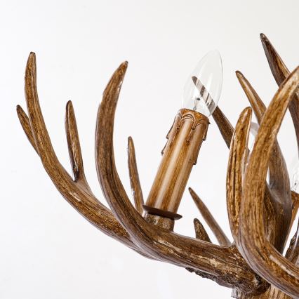 Brilagi - Lustre à chaîne DEER 6xE14/10W/230V Ø 102 cm