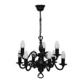 Brilagi - Lustre à chaîne IMPERO 9xE14/60W/230V, noir