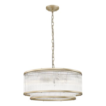 Brilagi - Lustre à chaîne RAMOS 6xE14/60W/230V, doré