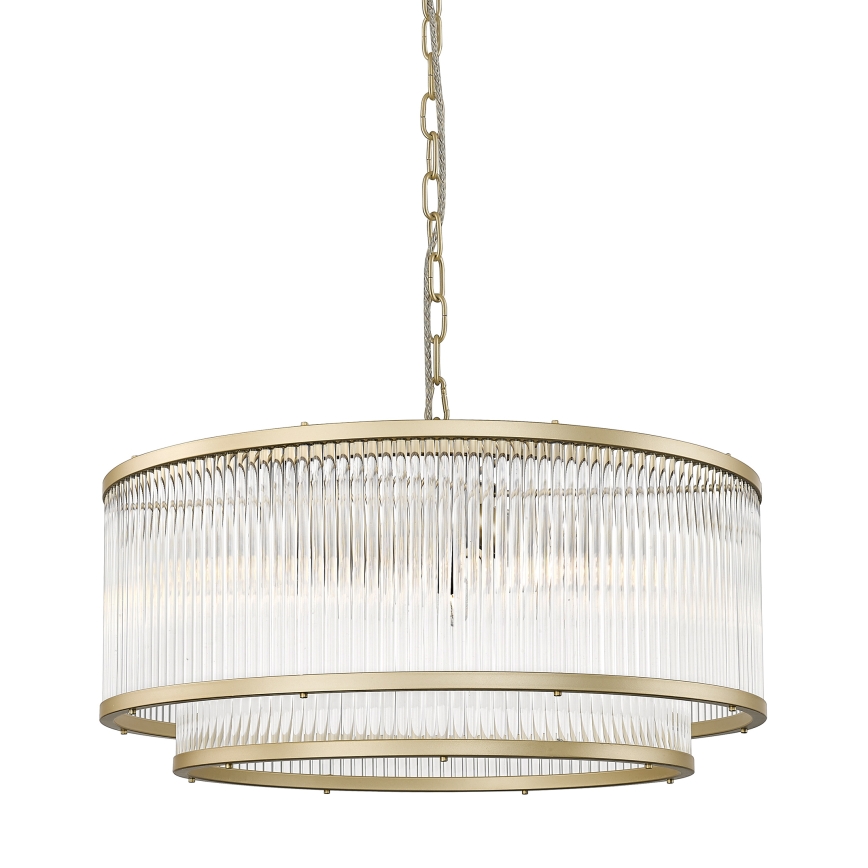 Brilagi - Lustre à chaîne RAMOS 6xE14/60W/230V, doré