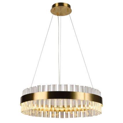 Brilagi - Suspension LED en cristal dimmable sur câble HALO LED/40W/230V 3000–6500K Ø 60 cm + télécommande
