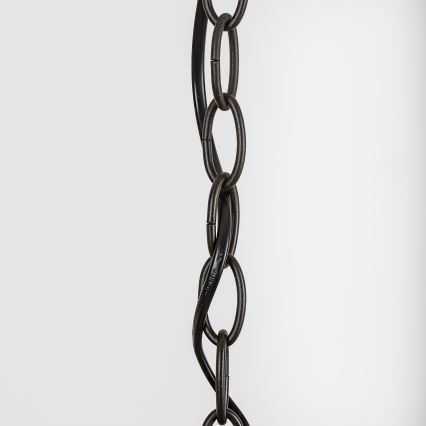 Brilagi - lustre en vitrail de style Tiffany suspendu par une chaîne MARGARET 2xE27/60W/230V