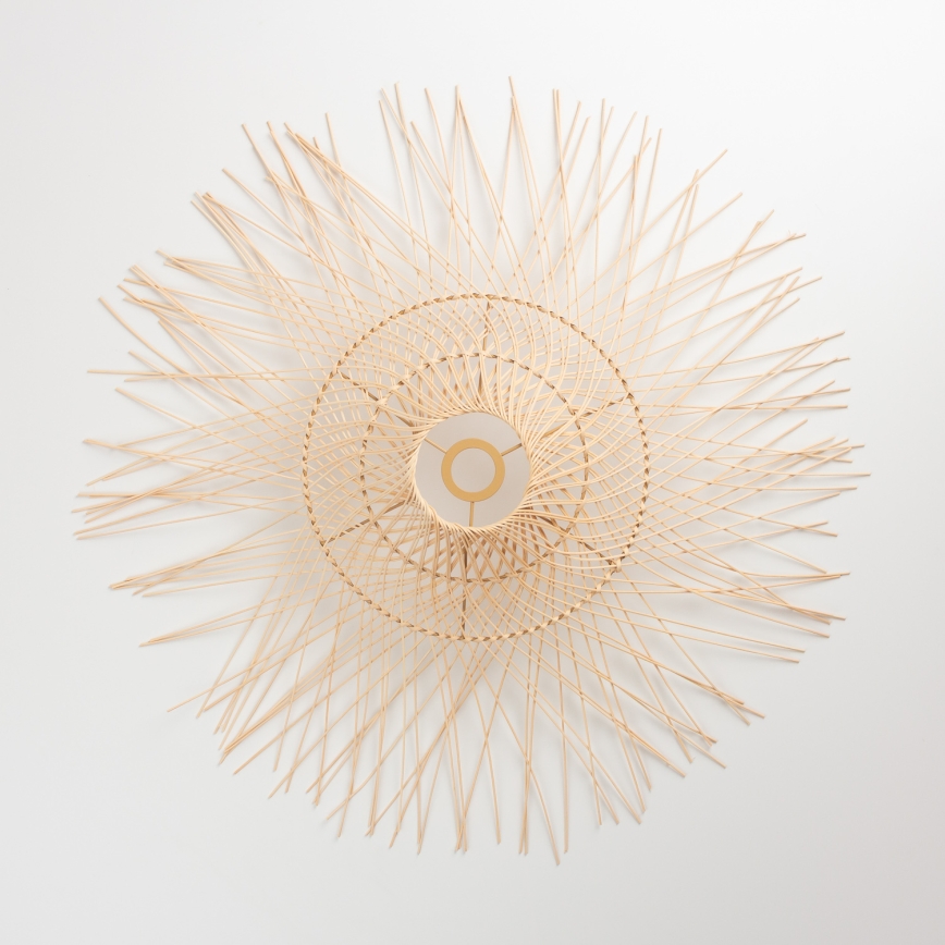 Brilagi - Lustre LED à montage en surface CERIA BOHO 1xE27/40W/230V Ø 70 cm bambou/chêne