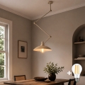Brilagi - Lustre LED à tige IRONBEAM 1xE27/60W/230V beige
