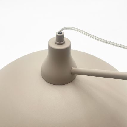 Brilagi - Lustre LED à tige IRONBEAM 1xE27/60W/230V beige