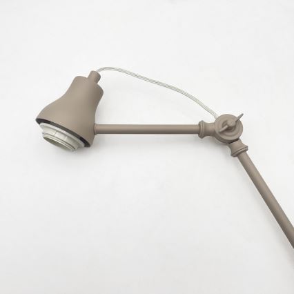 Brilagi - Lustre LED à tige IRONBEAM 1xE27/60W/230V beige