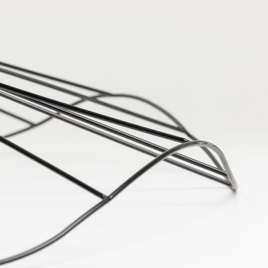 Brilagi - Lustre LED CERIA WIRE 1xE27/40W/230V Ø 80 cm noir/chêne