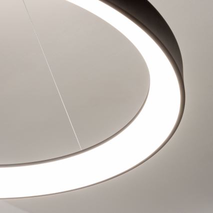 Brilagi - Suspension LED dimmable sur câble FALCON II LED/108W/230V 3000-6500K Ø 80 cm noir + télécommande