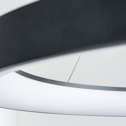 Brilagi - Suspension LED dimmable sur câble FALCON II LED/108W/230V 3000-6500K Ø 80 cm noir + télécommande