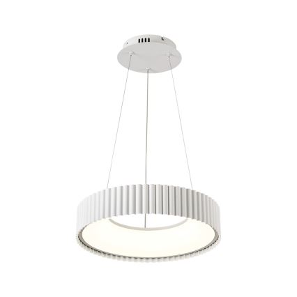 Brilagi - Suspension dimmable sur câble FALCON MODERN LED/30W/230V 3000–6000 K Ø 40 cm blanche + télécommande