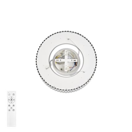 Brilagi - Suspension dimmable sur câble FALCON MODERN LED/30W/230V 3000–6000 K Ø 40 cm blanche + télécommande