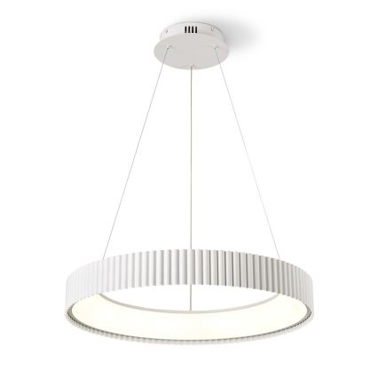 Brilagi - Suspension LED dimmable à câble FALCON MODERN LED/54W/230V Ø 60 cm blanche + télécommande