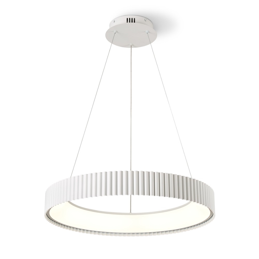 Brilagi - Suspension LED dimmable à câble FALCON MODERN LED/54W/230V Ø 60 cm blanche + télécommande