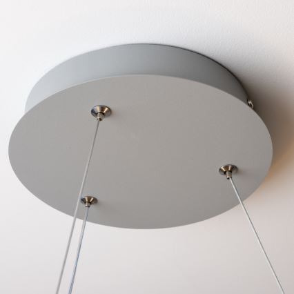 Brilagi - Suspension LED dimmable FALCON LED/40 W/230 V 3000–6500 K Ø 45 cm gris + télécommande