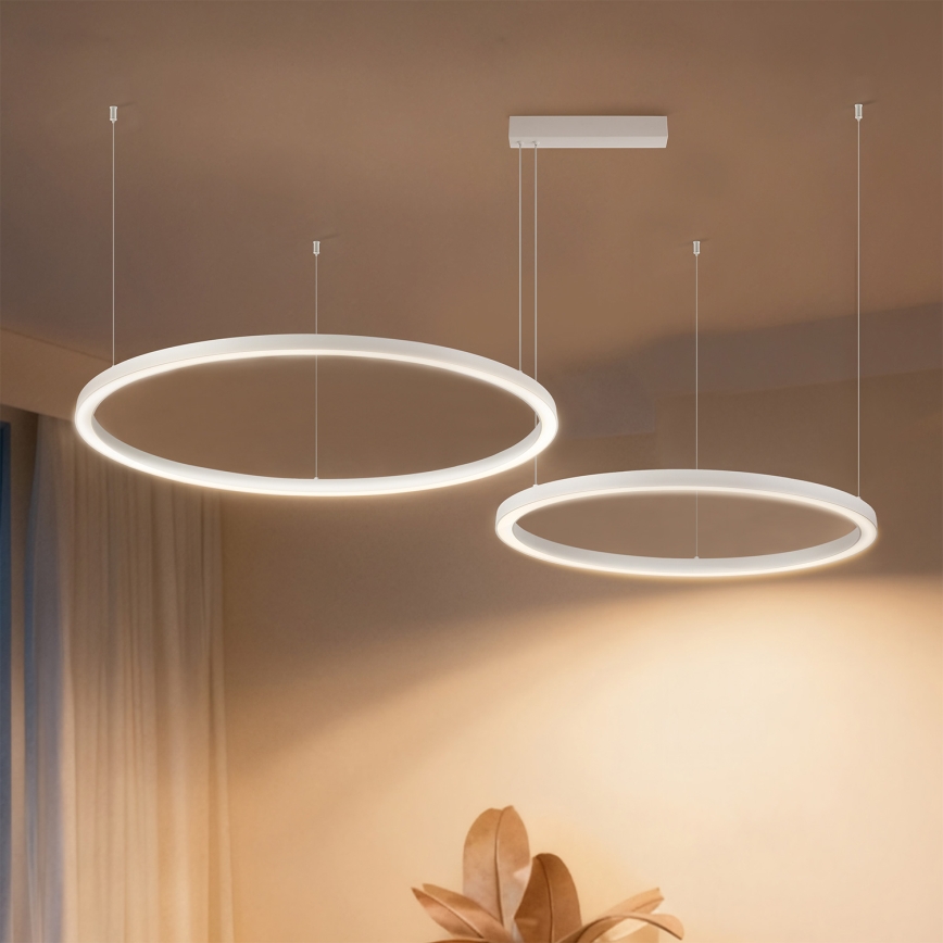 Brilagi - suspension LED à intensité variable sur câble PORTOFINO LED/98W/230V 3000-6000K blanc + télécommande