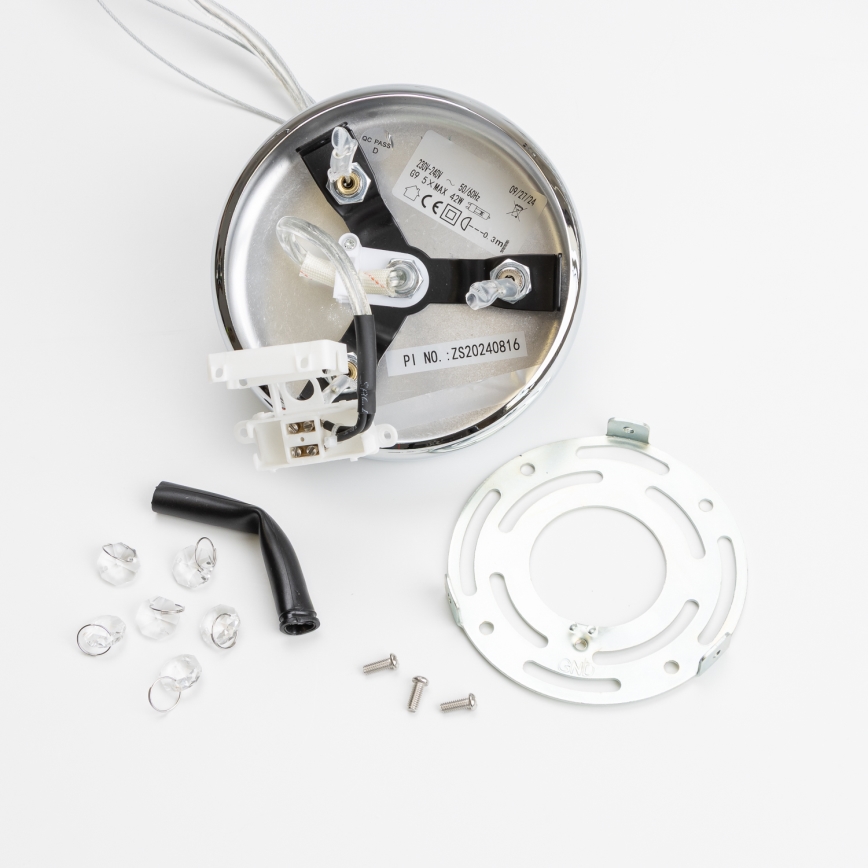 Brilagi - Lustre LED en cristal suspendu par câble GLAMOUR 5xG9/42W/230V