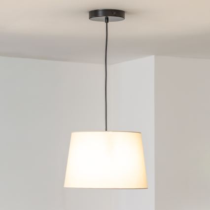 Brilagi - Lustre LED sur câble CERIA 1xE27/40W/230V Ø 30 cm beige