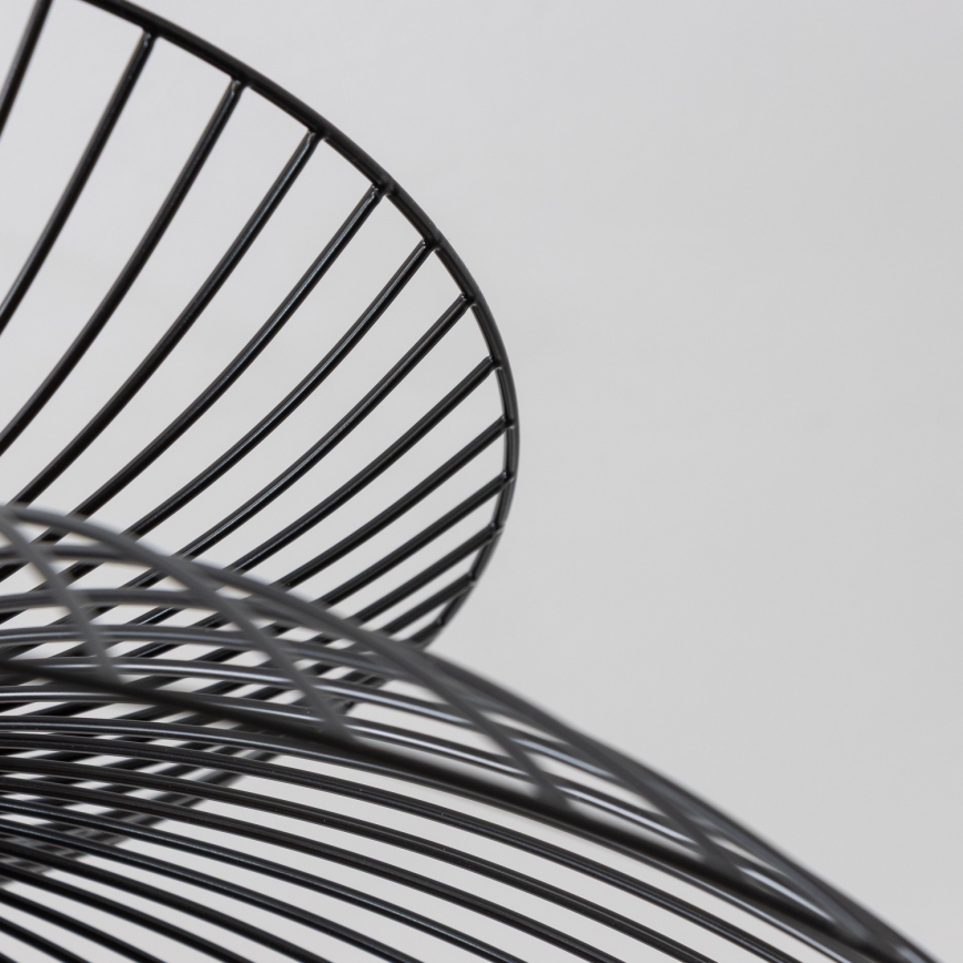 Brilagi - Lustre LED sur câble CERIA WIRE 1xE27/40W/230V Ø 60 cm noir