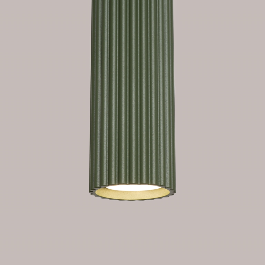 Brilagi - Lustre LED sur câble CRESTO 1x GU10/10W/230V, vert