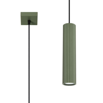 Brilagi - Lustre LED sur câble CRESTO 1x GU10/10W/230V, vert