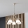 Brilagi - Lustre LED sur chaîne ANTICO 5xE27/60W/230V 3000K patine blanche